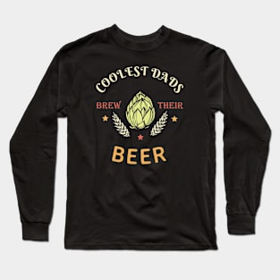 home brewing father's day design Long Sleeve T-Shirt